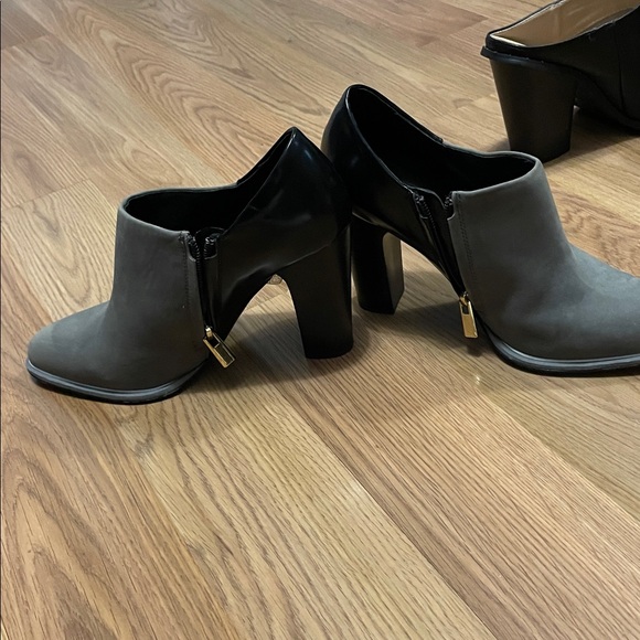 See By Chloe Gray and Black Ankle Booties - Picture 10 of 14